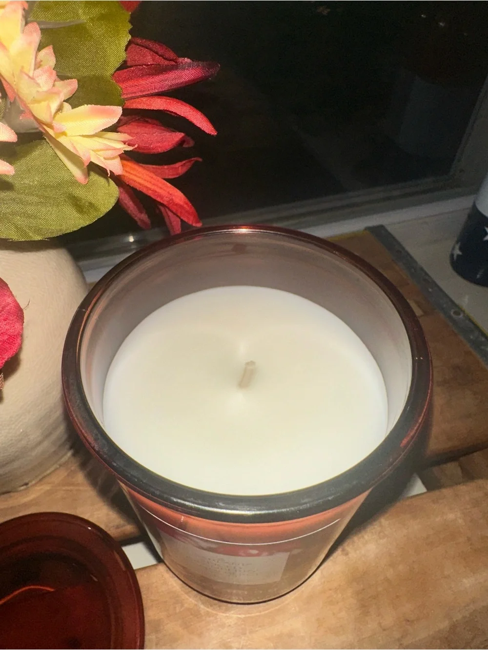 Spiced Cranberry Fall Scented Jar Candle by Ashland ~ Single Wick ~ New